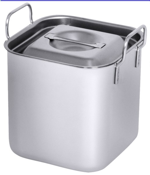Bain-Marie Einsatz - 3,5 Liter - Länge 15,5 cm - Breite 15,5 cm - Höhe 16,0 cm