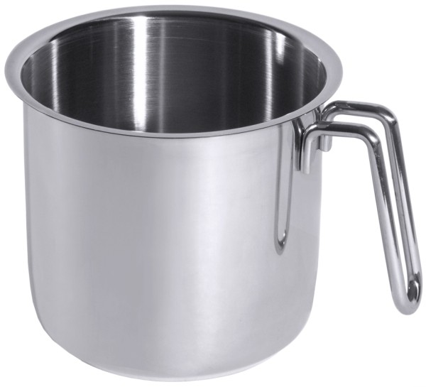 Milchkochopf innen 16 cm-Hoehe 13,5 cm-Volumen 2,5 Liter