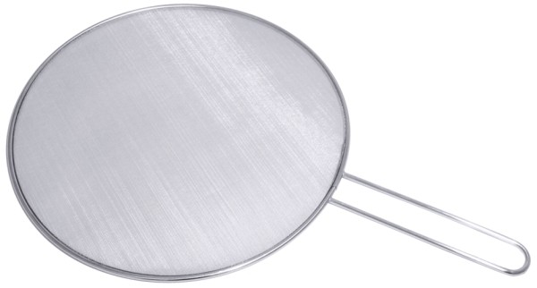 Pfannen Spritzschutz aussen 33 cm-Stiellaenge 18 cm