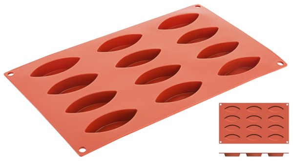 Backmatte Schiffchen 7 x 3 cm