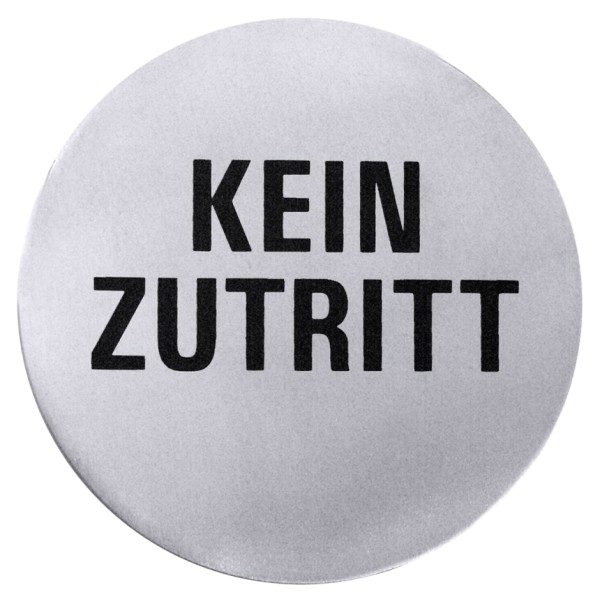 Tuersymbol-KEIN ZUTRITT