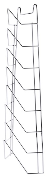 Deckelhalter für 8 Teile - Höhe 64 cm - Breite 23 cm - Ablagehöhe 6 cm