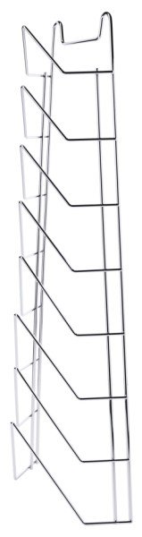 Deckelhalter für 8 Teile - Höhe 64 cm - Breite 23 cm - Ablagehöhe 6 cm