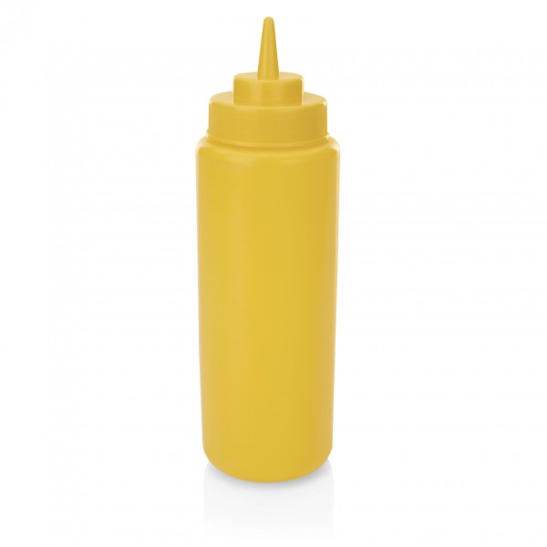 Quetschflasche, 0,95 ltr., gelb, Polyethylen