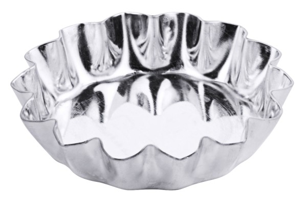 Petits Fours Tartelette rund, Groesse 4,8 cm-Hoehe 1,1 cm