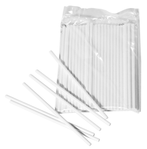 Stiel fuer Cakepop, Pappe 12 cm