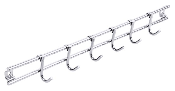 Haengeleiste-Laenge 33,5 cm-Breite 2,3 cm-6 Haken