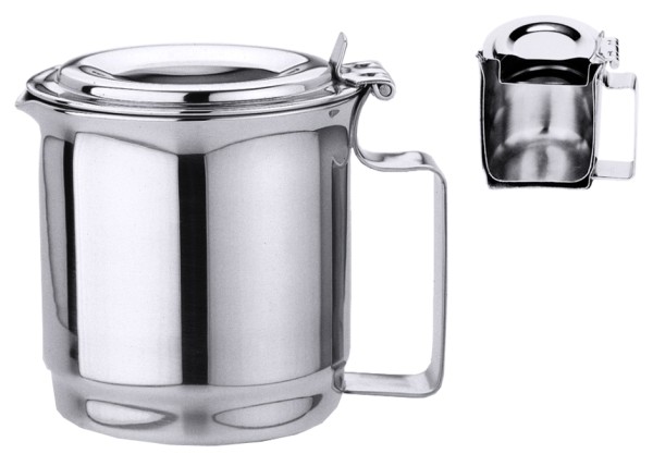Kaffeekanne, isoliert-max 8,7 cm-Hoehe 10,0 cm-Volumen 0,30 Liter