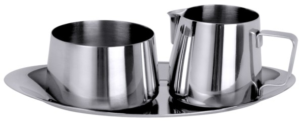 Zucker Sahne Set-Laenge 20,0 cm-Hoehe 12,0 cm