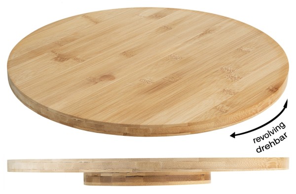 Holzplatte 35 cm, drehbar