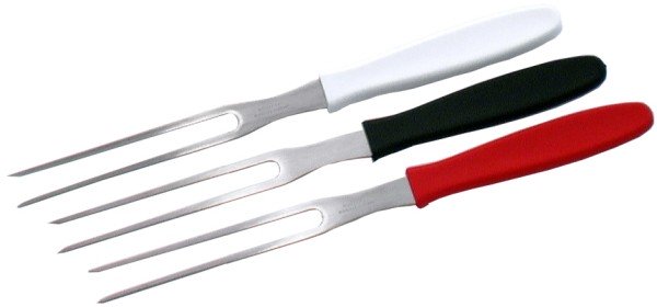 Fleischgabel mit ABS-Griff Zinkenlaenge 10,0 cm-Laenge 24,0 cm Set a¡ 3 Stk. farblich